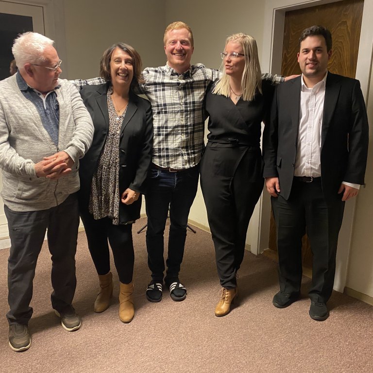 Á myndina vantar Valtý.