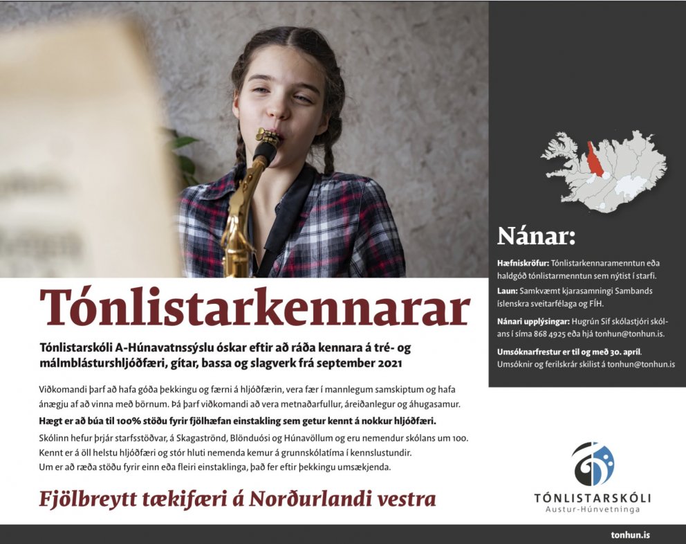 Lausar stöður tónlistarkennara