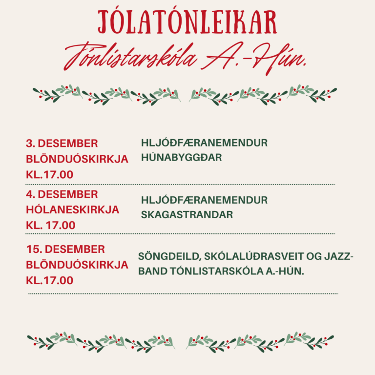 Jólatónleikar 2025